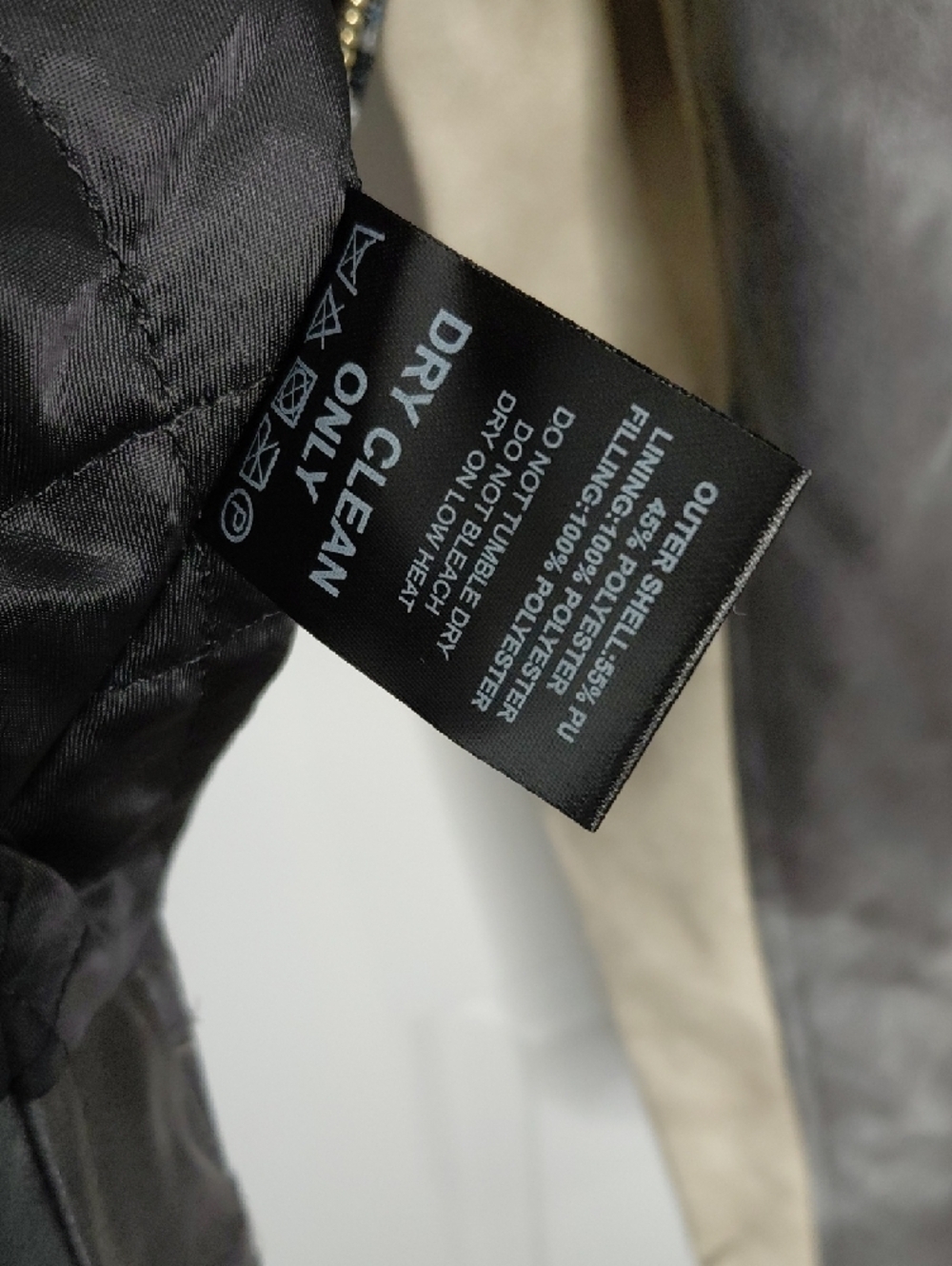 Racing Graphic Leather Jacket - Black & Cream - Picture 9 of 11